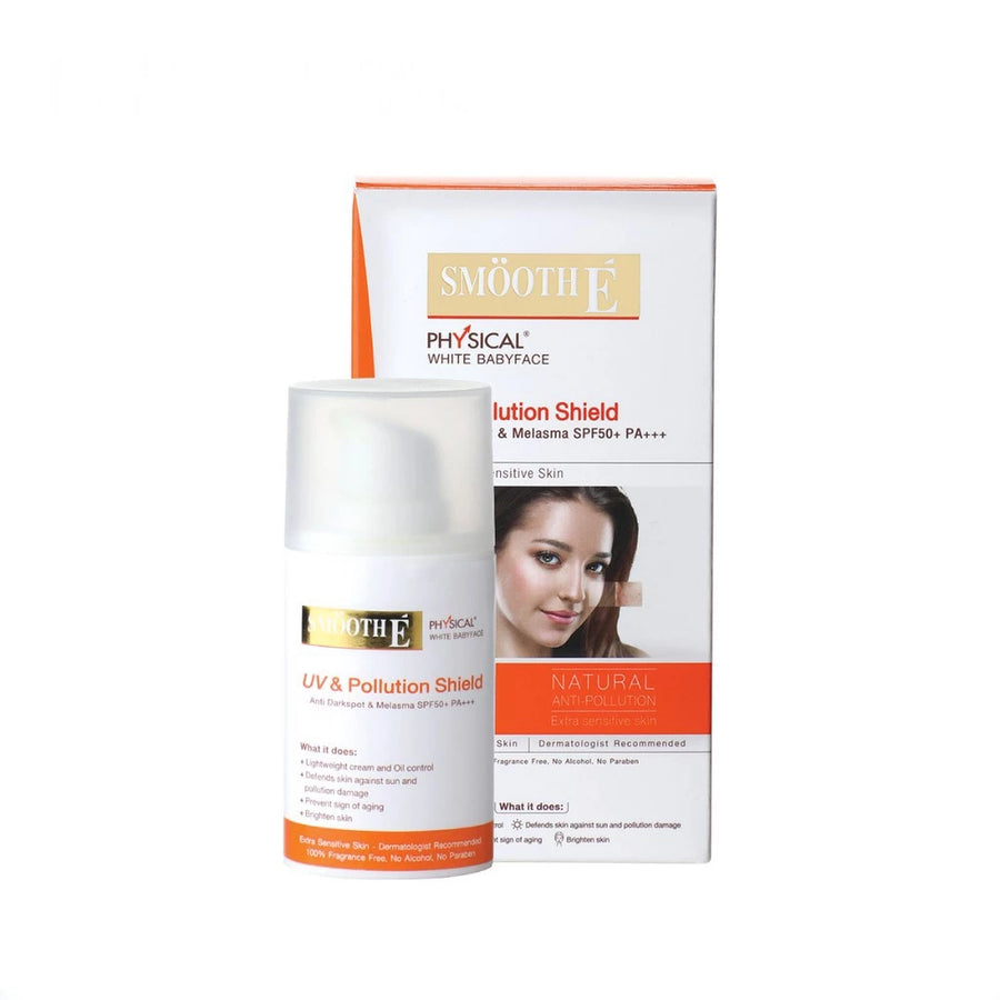 Smooth E Physical White Babyface UV&Pollution Shield