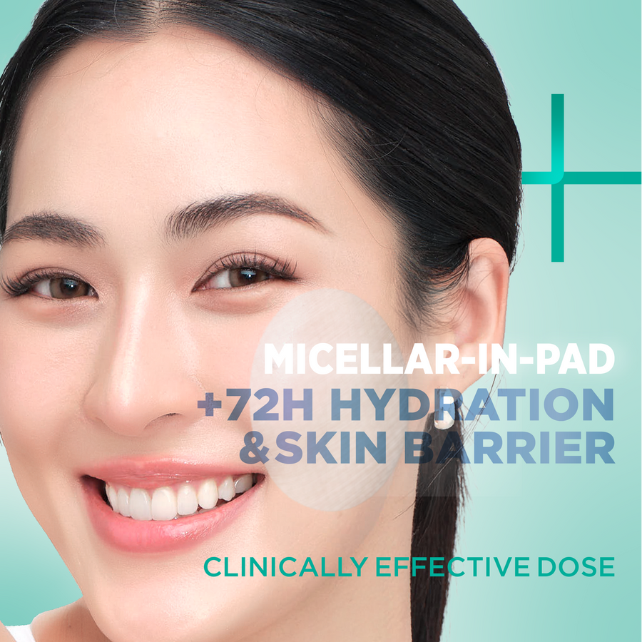 SMOOTH E MICELLAR GLOW CLARIFYING SERUM PAD 101 ML.