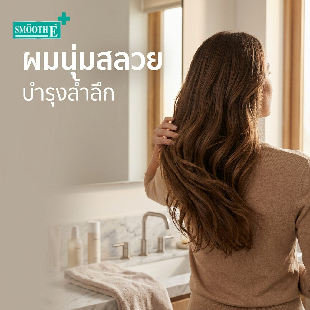 ครีมนวดผม เลือกสูตรไหนดี? วิธีฟื้นฟูผมเสีย ล็อกผมนุ่มสลวย ไม่มัน ไม่ร่วง | Smooth E