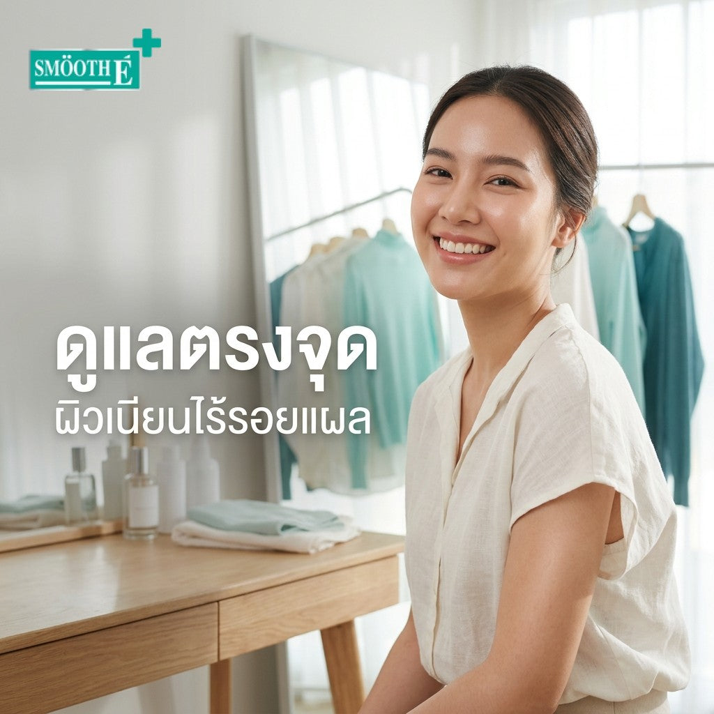เซรั่มดูแลรอยแผลเป็นสำหรับผิวหน้าและผิวกาย ยี่ห้อไหนดี ลดรอยสิว รอยยุงกัด