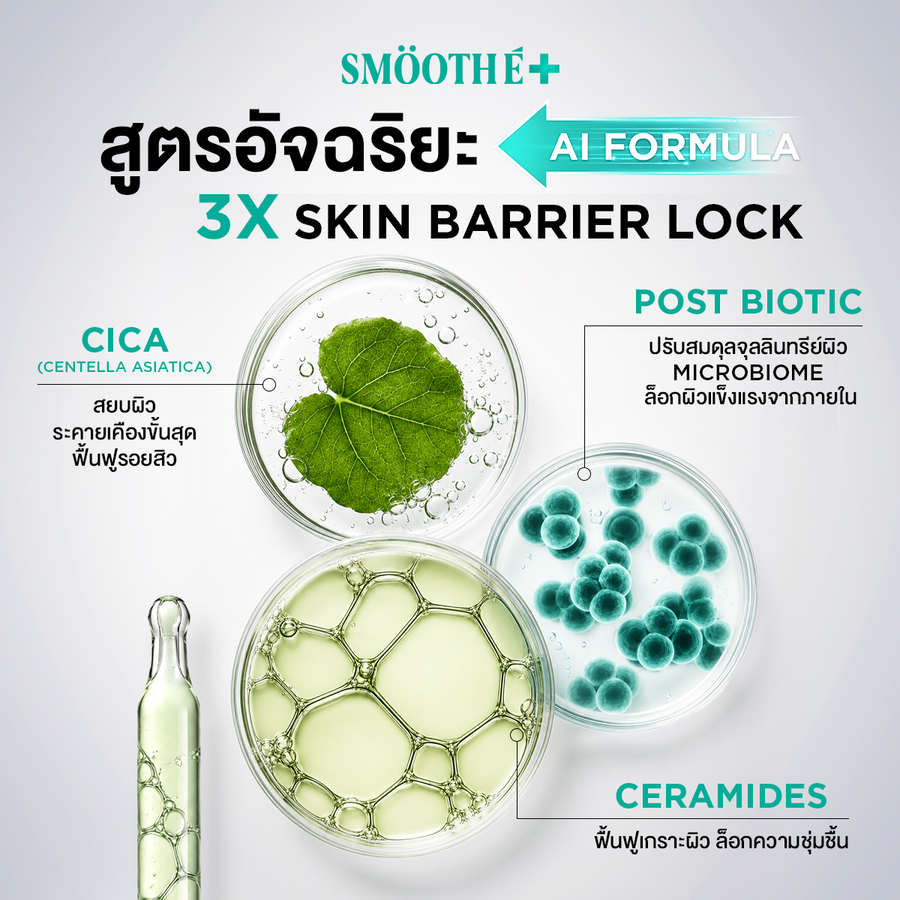 [Pre-Order] SMOOTHE MICELLAR SERUM ACNE CLEANSING WATER