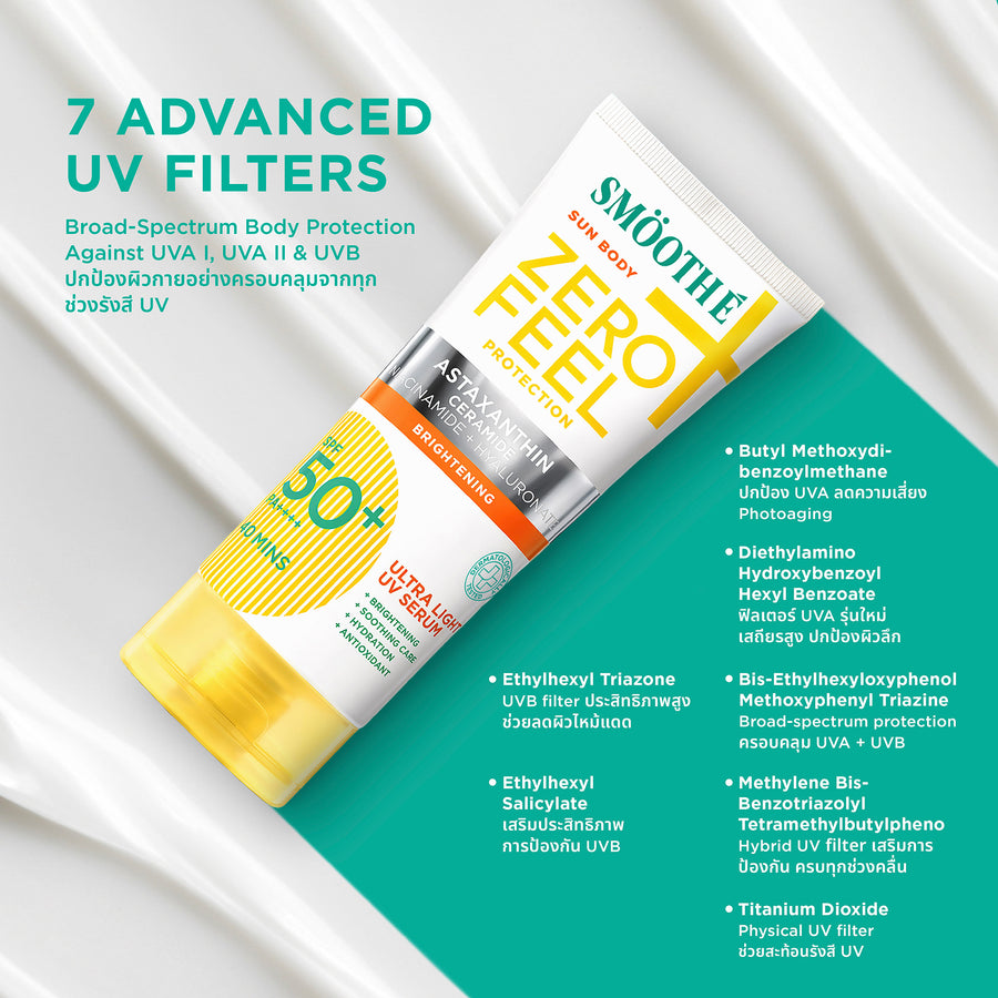 Smooth E Sun Body ZERO FEEL Protection 150g.
