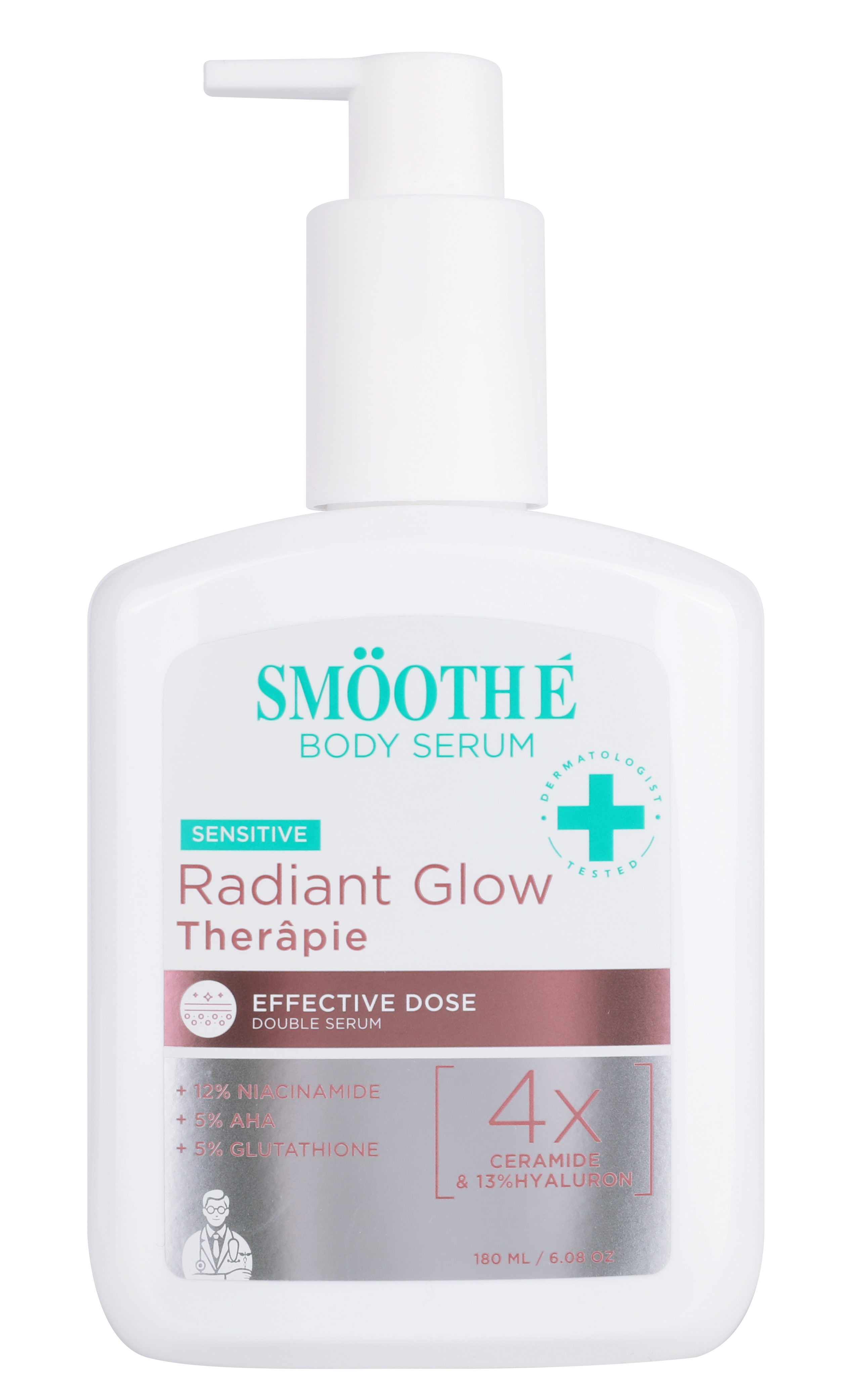 SMOOTH E RADIANT GLOW THERAPIE EFFECTIVE DOSE DOUBLE SERUM 180 ml.