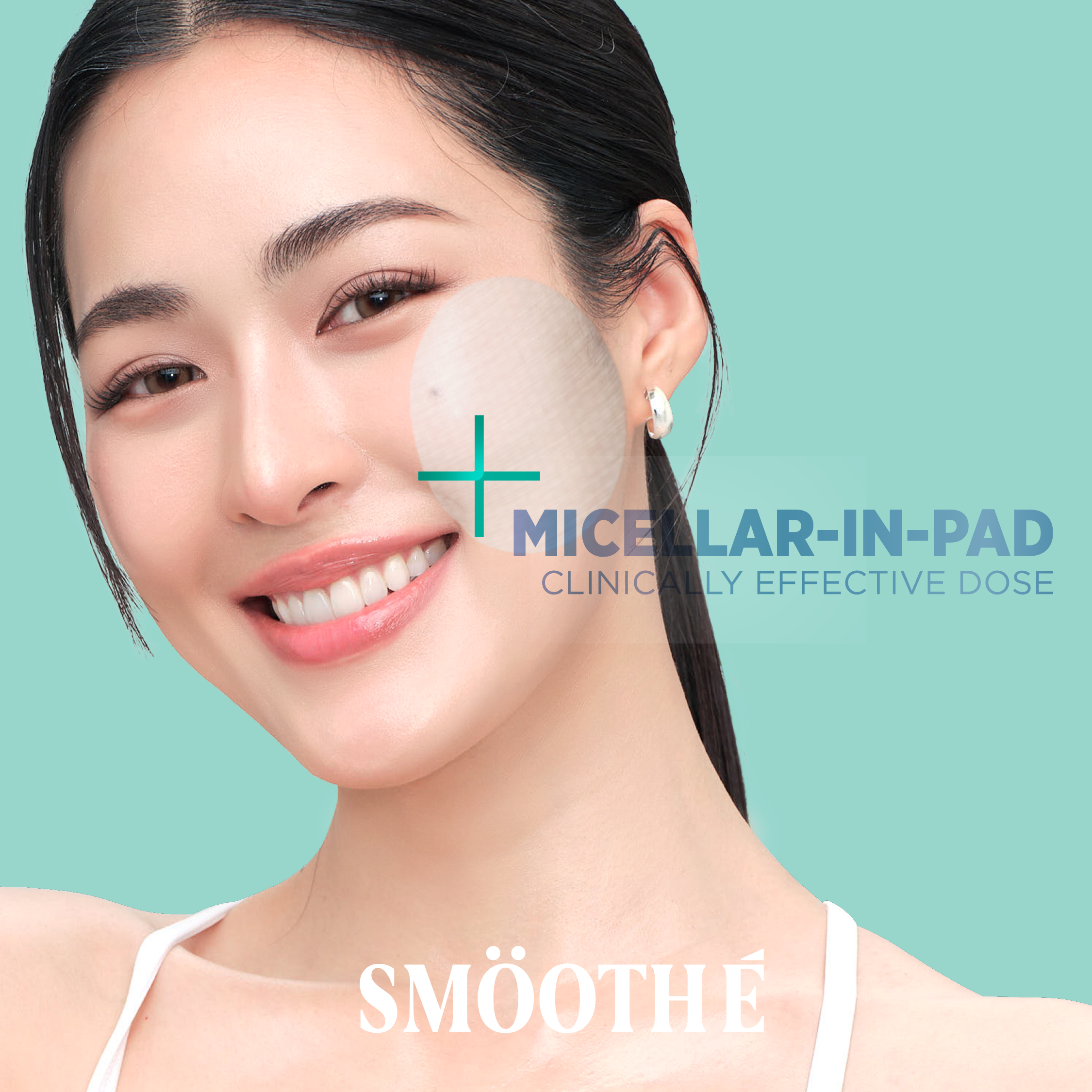 [Pre-Order] SMOOTH E MICELLAR GLOW CLARIFYING SERUM PAD 101 ML.