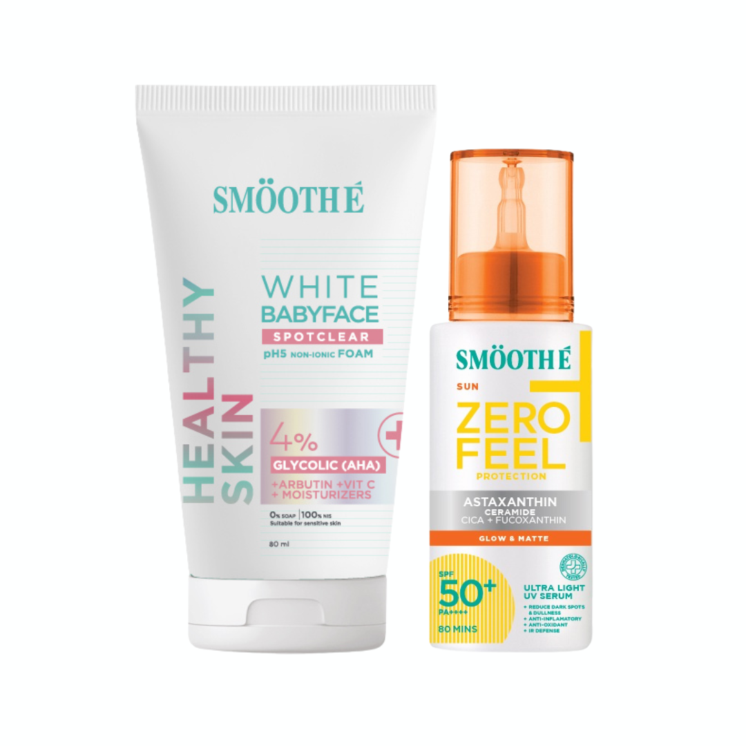 [NEW] Smooth E Sun ZERO Feel Protection 30 g. & Smooth E White Babyface Spot Clear 80 ml.